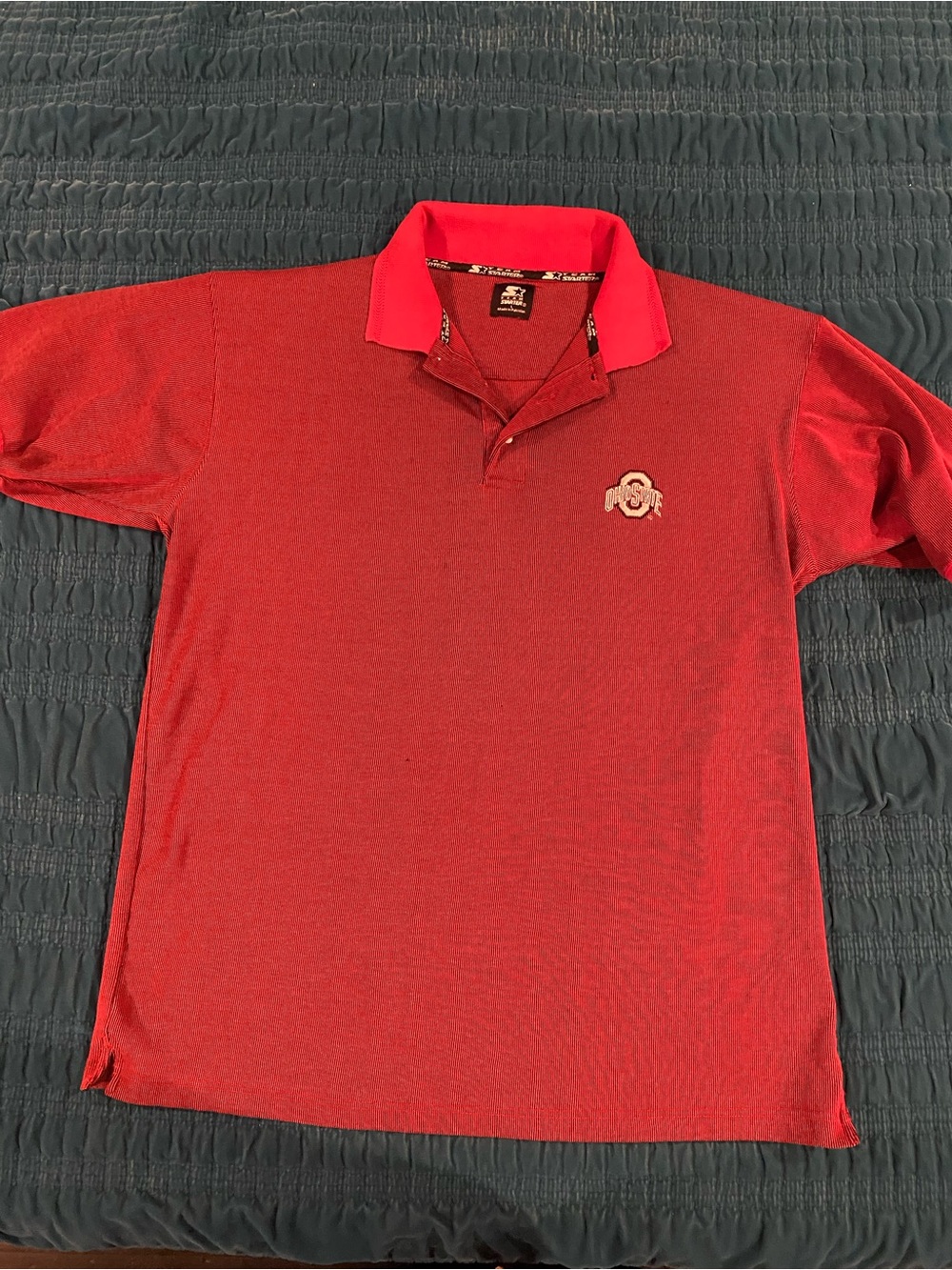 Vintage STARTER Ohio State Buckeyes Polo Men’s Large